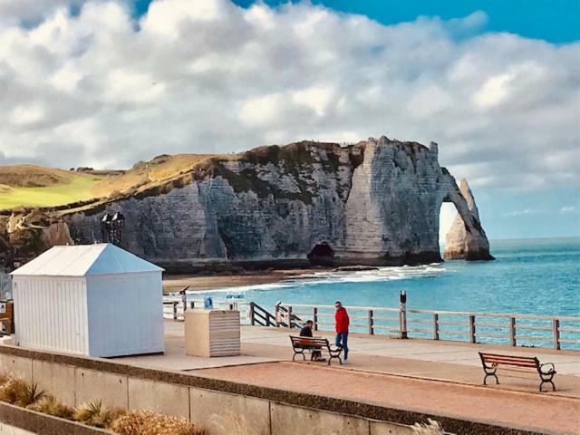Sea View 2 Room Apartment 50M2 Étretat Exterior foto